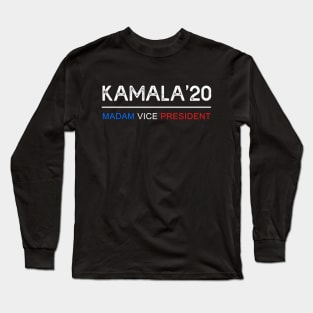 Kamala Harris Madam Vice President Long Sleeve T-Shirt